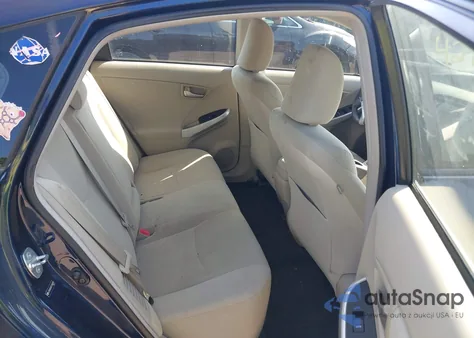 2012 Toyota Prius Two из США, поврежденный, VIN JTDKN3DU4C1484049